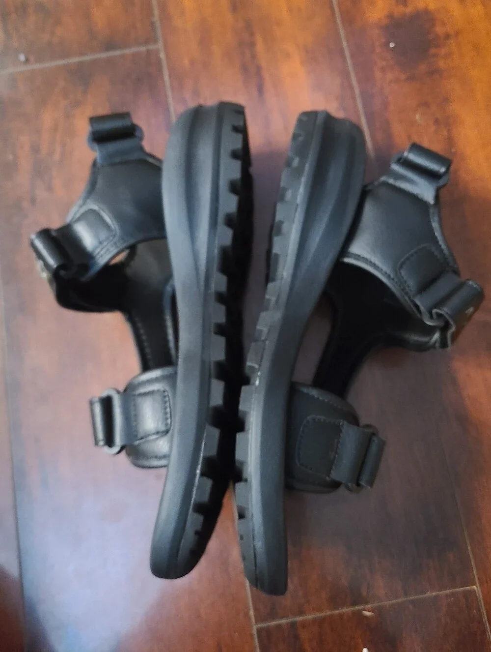 Nautica Chisholm Men's Sport Sandals Size 7 Black NWOT Athletic Hiking